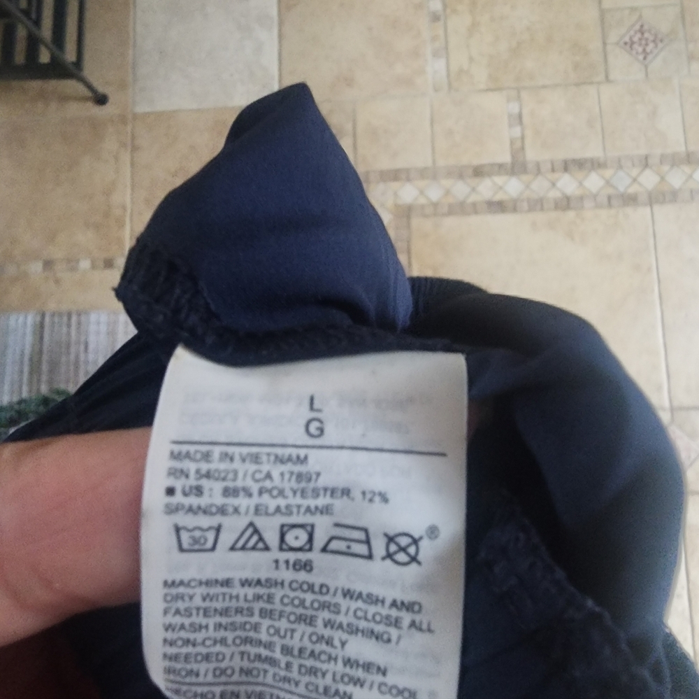 Old Navy Stretch Tech Blue Joggers - Picture 4 of 5